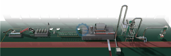 What's the difference between the economic and standard types of cassava starch production lines?