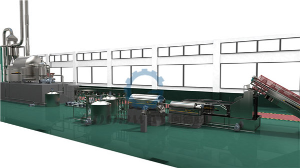 What's the difference between the economic and standard types of cassava starch production lines?