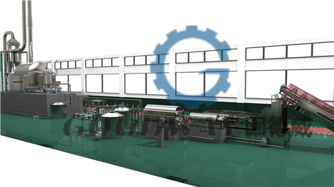 Sweet potato starch automatic production line