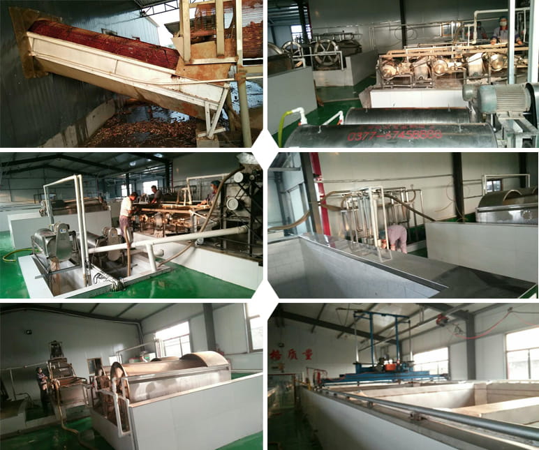 China 150Tons day Input Sweet Potato Starch Plant