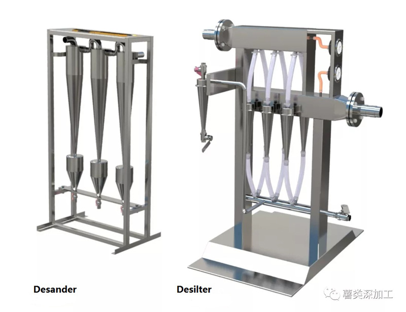 four-stage cleaning and filtering equipment