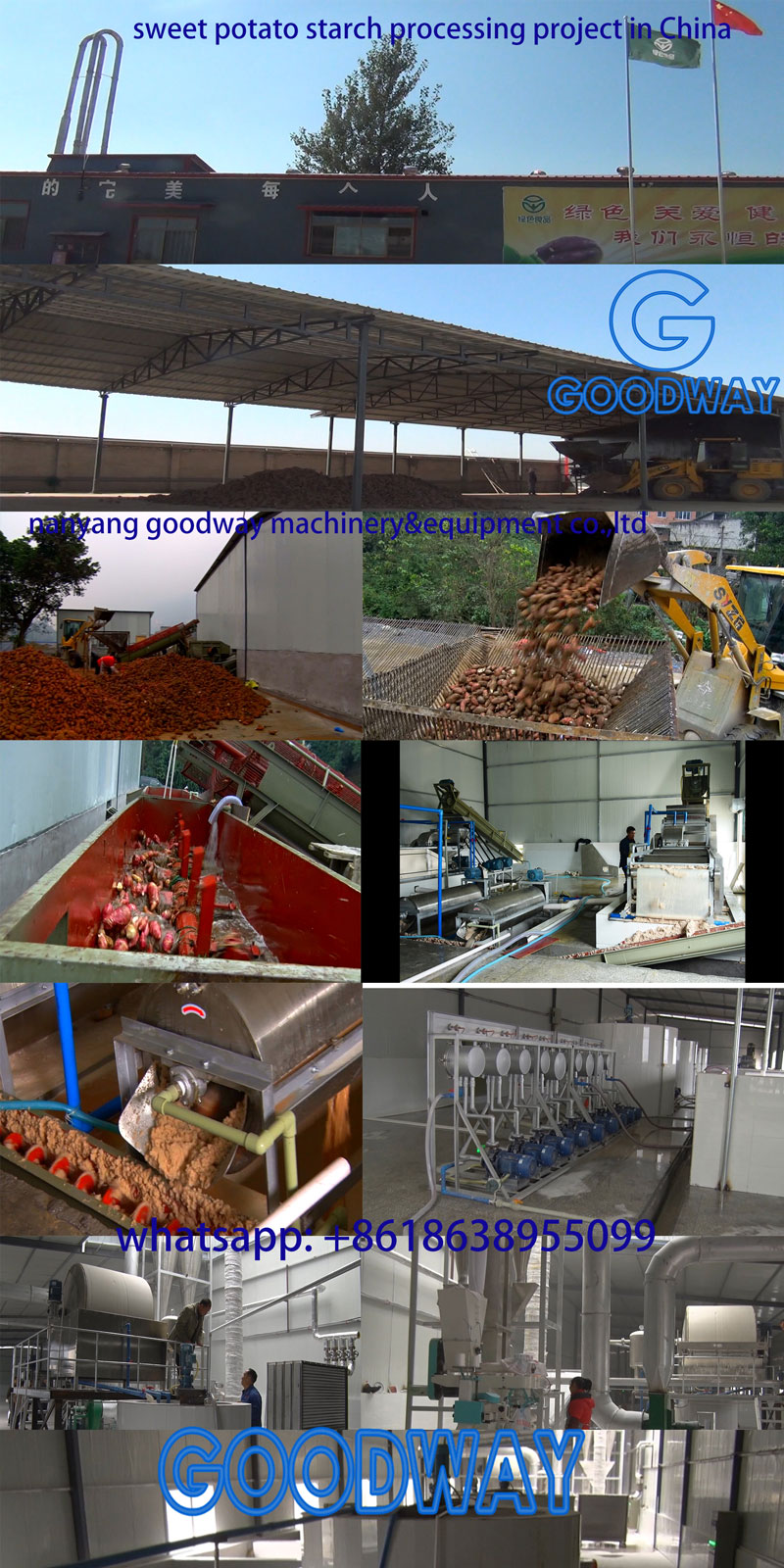 Analysis of the six advantages of 2020 new sweet potato starch processing equipment