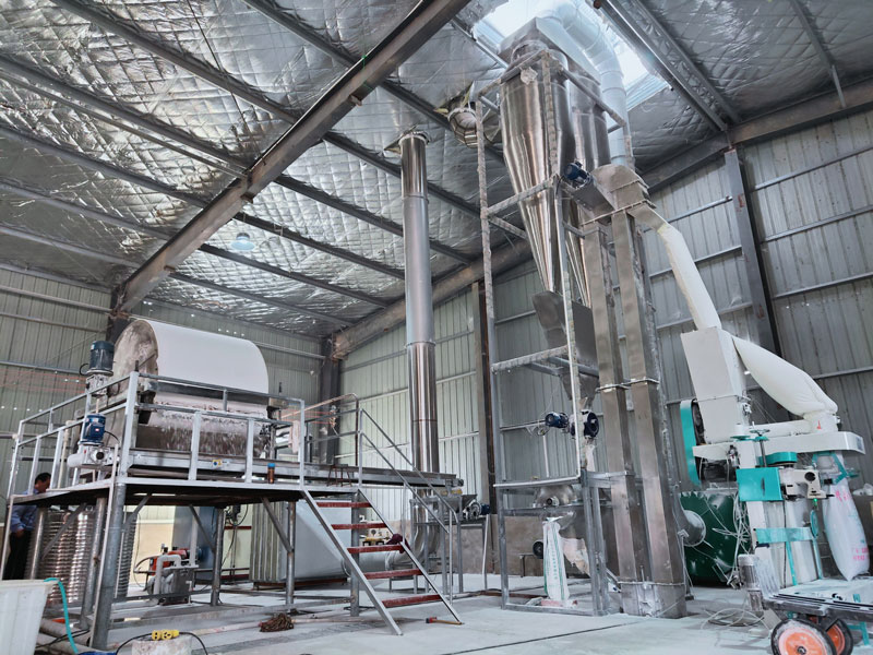 cassava starch processing plant