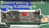 2023 hot sale cassava peeling machine