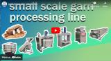 Garri processing sample line