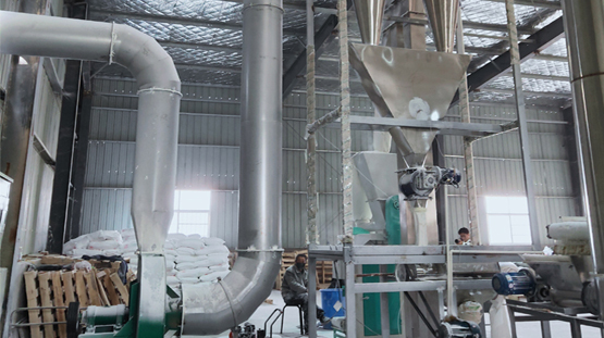 Second Crushing and Flash Drying (Locking Freshness)