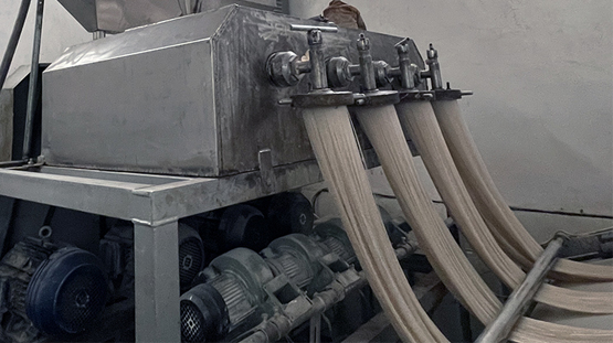 Raw Material Mixing & Extrusion Gelatinization